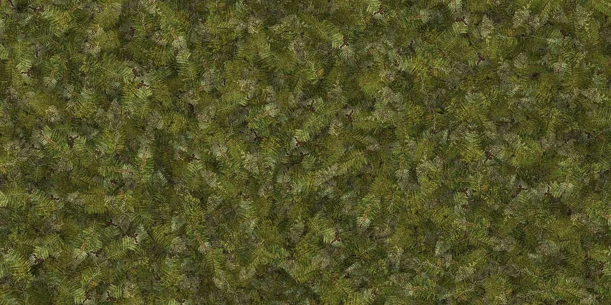Grüne Stickereien Farne Bracken Wallpaper Wandbilder in your room — zoomed