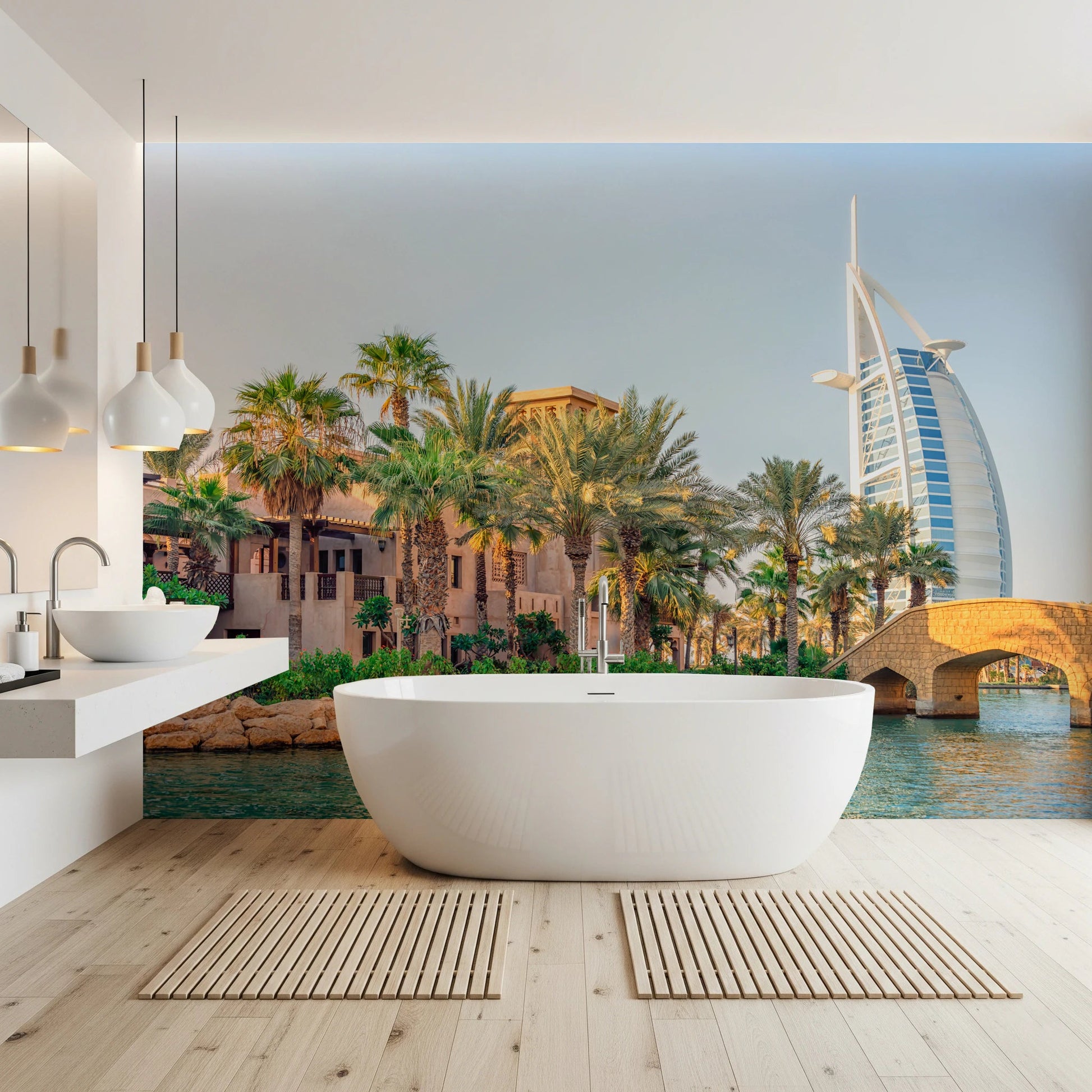 Dubai Oasis Wall Mural