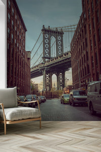 NYC dawn light DUMBO Dawn wall decor photograph.