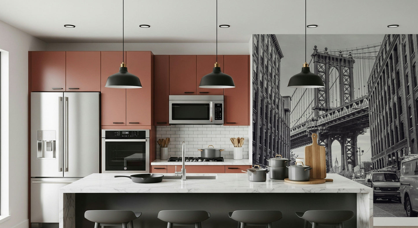 Manhattan Bridge from the Dumbo  Wall Mural