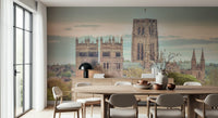 Stone fortress Durham Cathedral high quality wallpaper