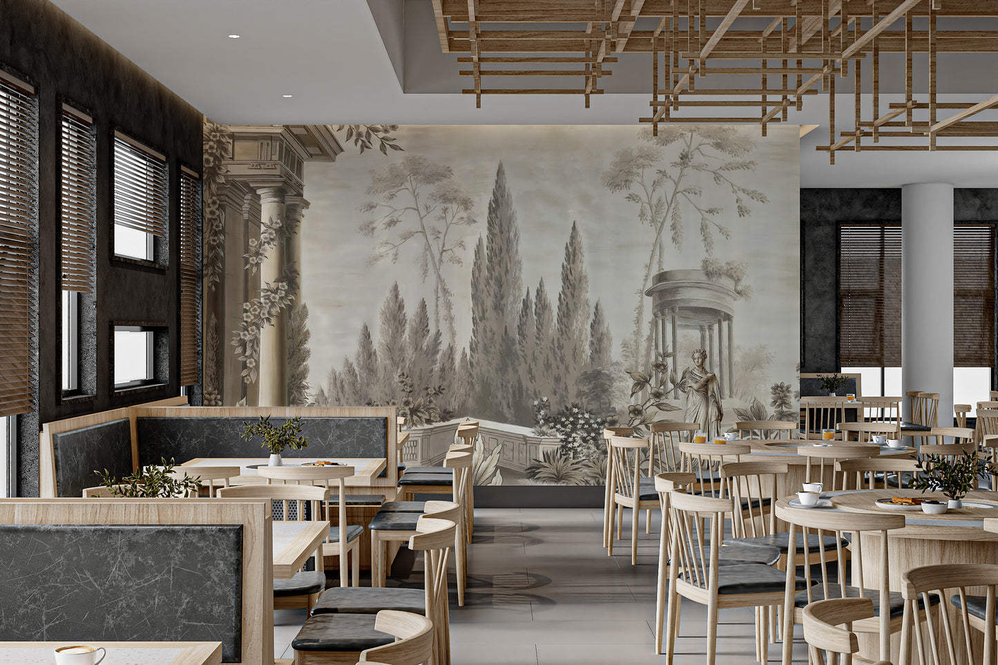 Dusky Forestry Fort tapetmalerier