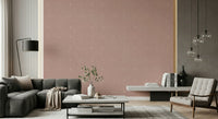 Pale mauve hue Dusty Rose Grid wall decor delicately flecked fibrous material