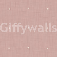 Subtle woven pattern Dusty Rose Grid wallpaper for walls gentle rose shade