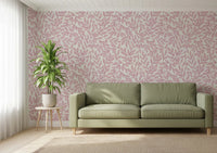 Dusty Rose Vines Wallpaper⁠