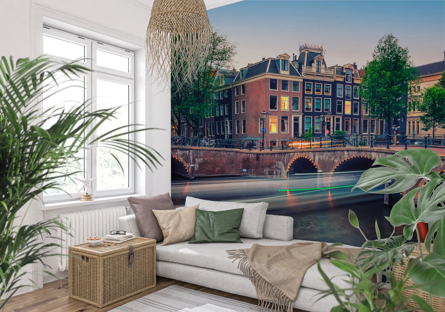 Dutch Canal Dreams Wall Mural