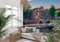 Dutch Canal Dreams Wall Mural