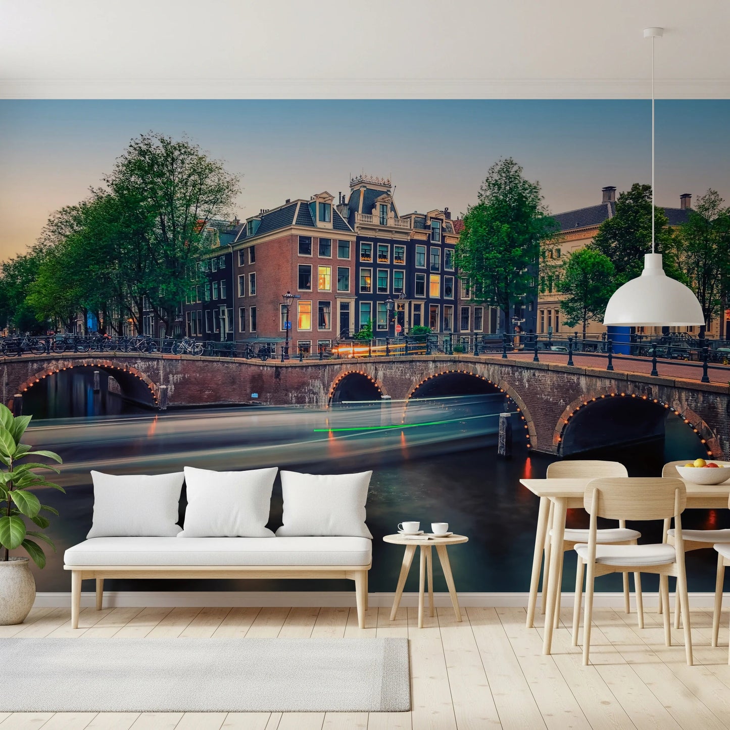 Dutch Canal Dreams Wall Mural