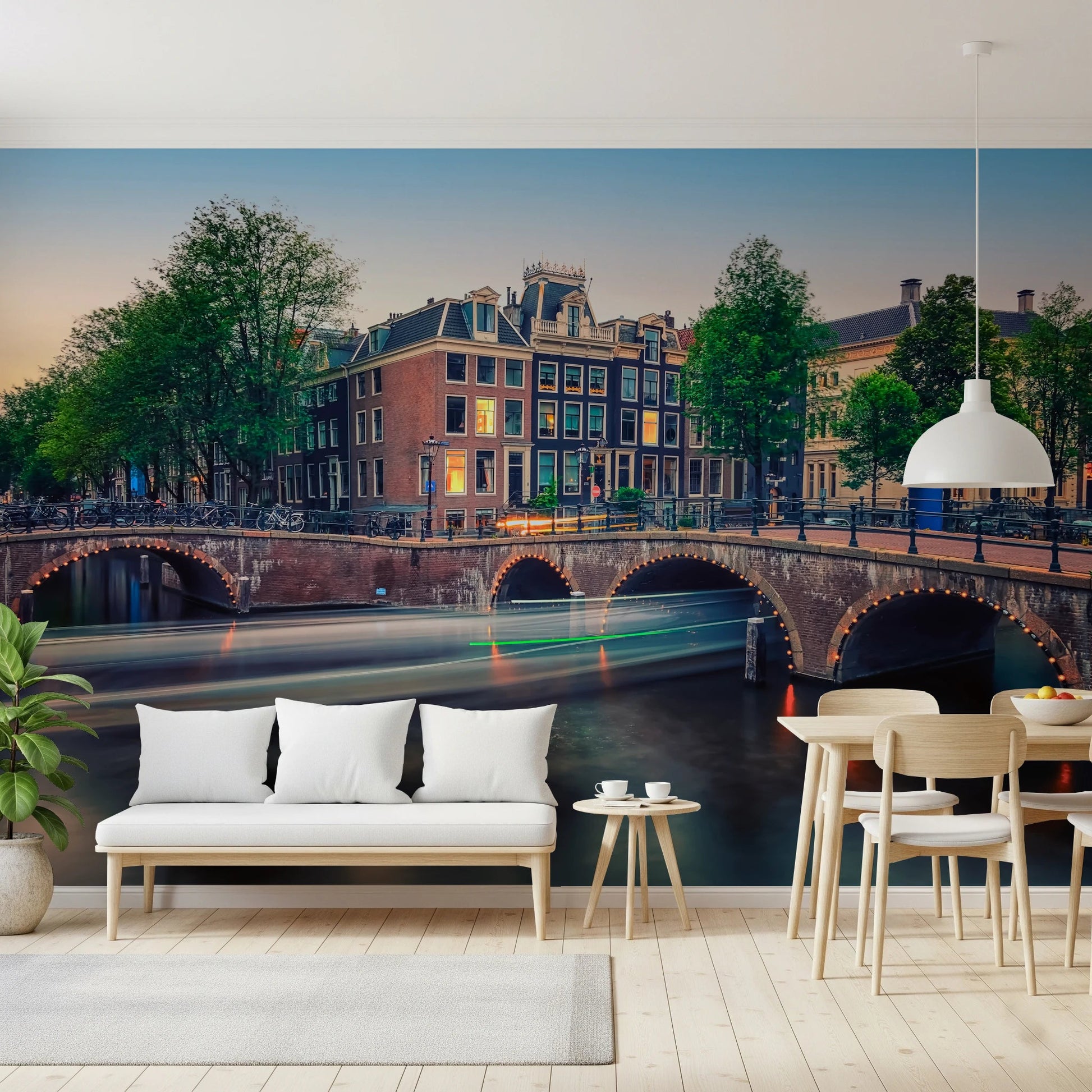 Dutch Canal Dreams Wall Mural