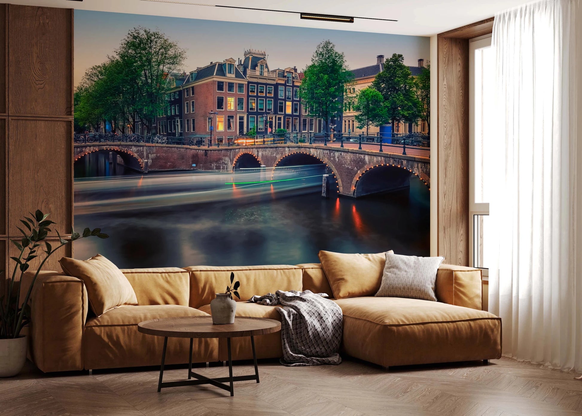 Dutch Canal Dreams Wall Mural