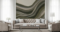 Earthy abstract textured landscape Wall Mural