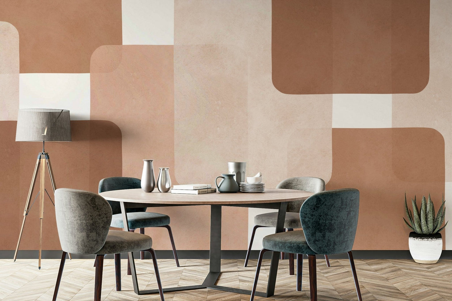 The mood is peaceful and serene.

