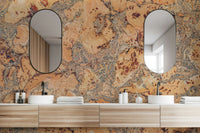 textured cork wall covering

