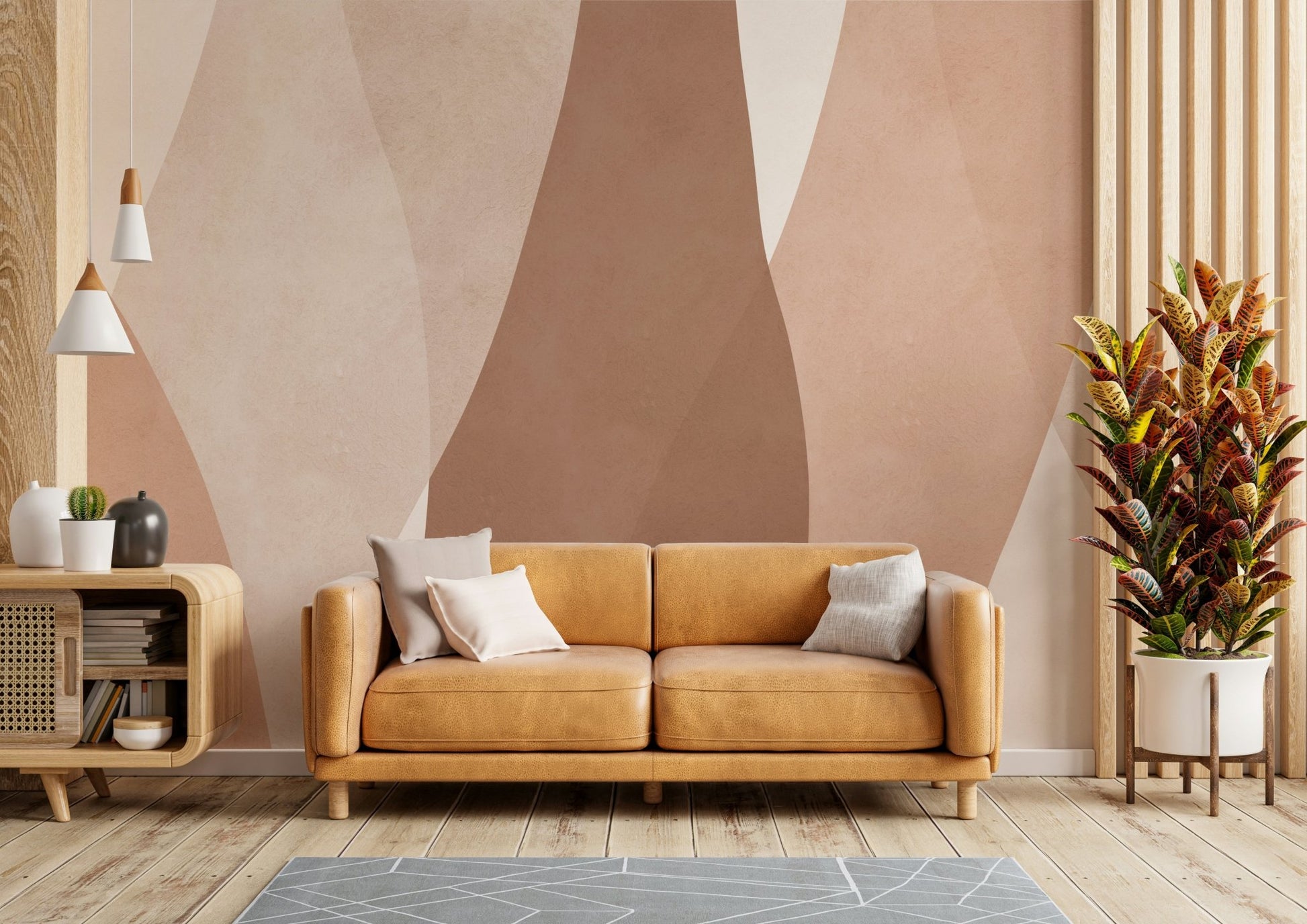 The mood is peaceful and serene.

