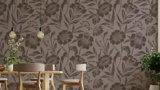 The color palette is warm and natural, with shades of beige, brown, and muted green.
