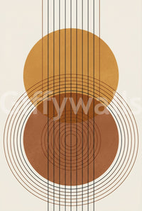 Earthy Harmony Wall Mural