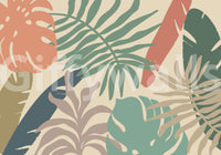 A high-quality exotic plant wall mural for walls.

