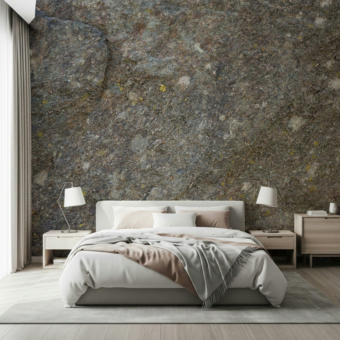 Textured Rock Surface Wall Mural -2566614