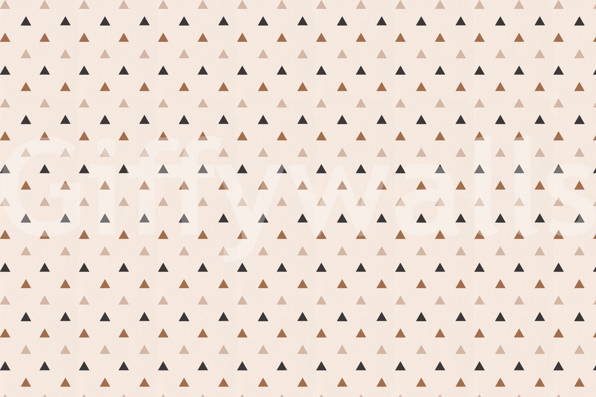 The view shows the triangles in a simple, elegant way.