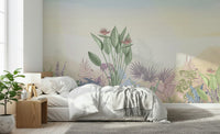 Sophisticated Eden's Touch Wall Mural for a guest bedroom wall.