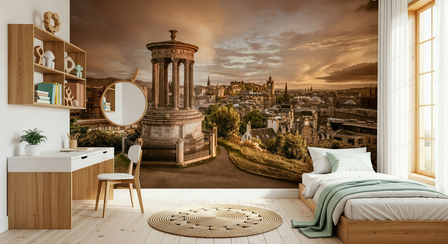 Calton Hill wallpaper for walls classical building design