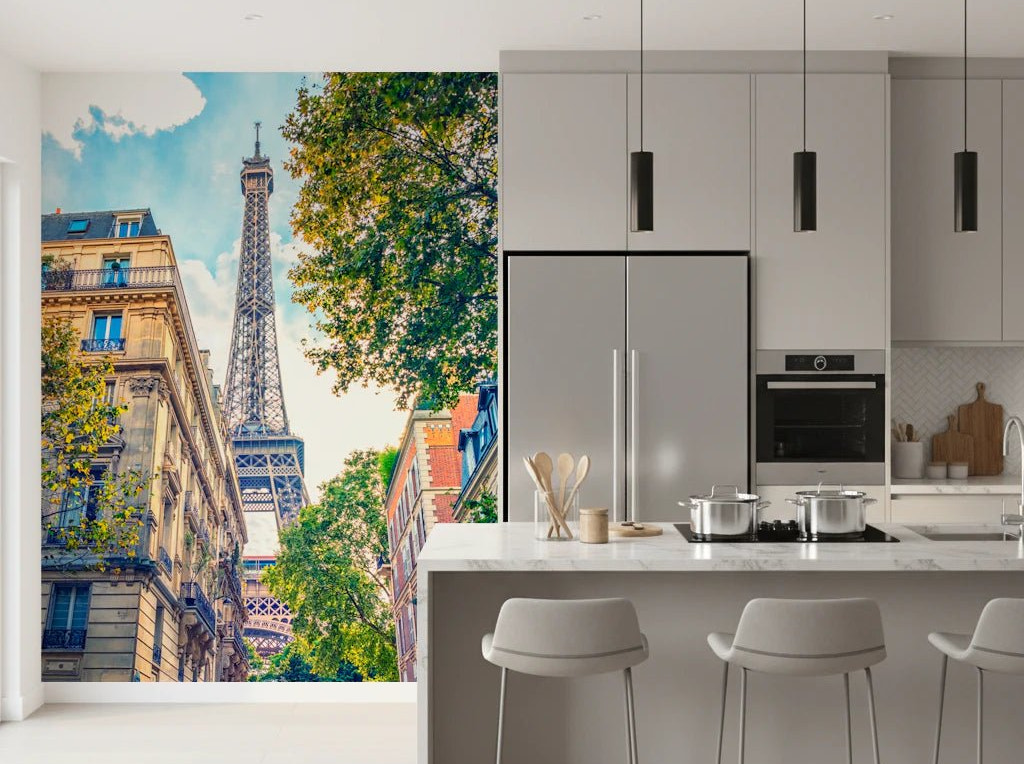 Eiffel Elegance Wall Mural