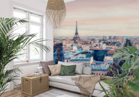 Eiffel Tower View Wall Mural