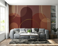 The artistic style is minimalist and contemporary.
