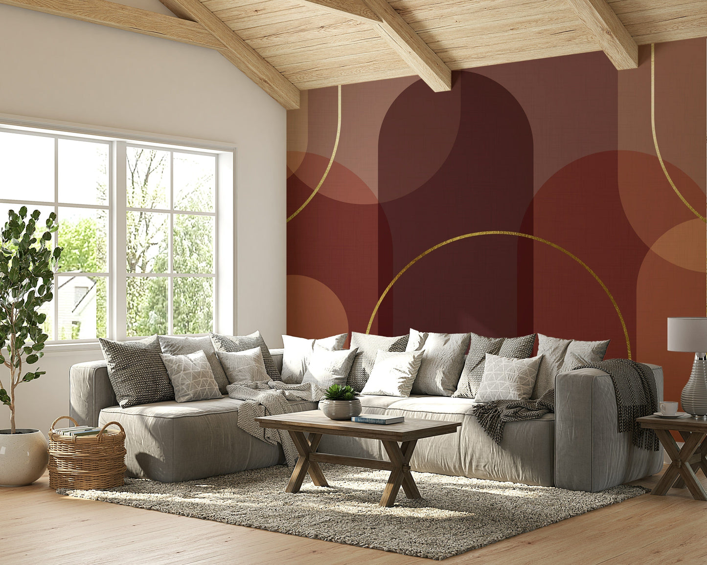 The shapes are rounded and soft, with no sharp corners.
