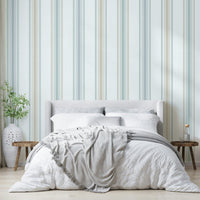 Subtle beach stripes wallpaper

