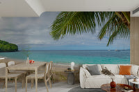 A close-up of the delicate waves and sand.

