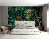 A high-quality print of a luxurious texture.

