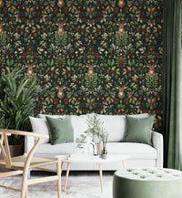 The pattern repeats seamlessly across the entire wall.
