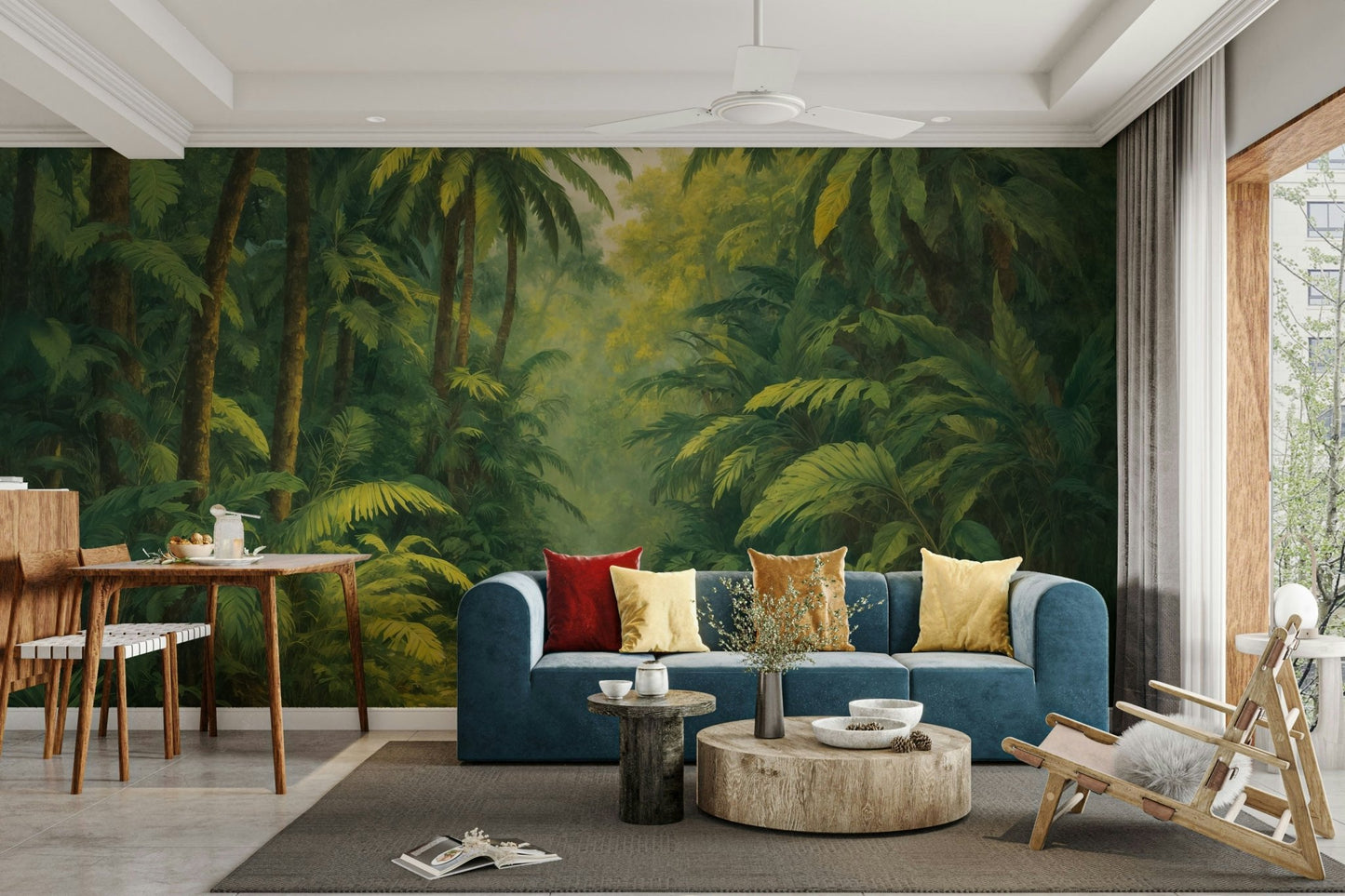 The mood is peaceful and serene.

