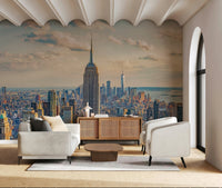 Grand urban landscape within Empire State Majesty design.