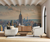 Grand urban landscape within Empire State Majesty design.