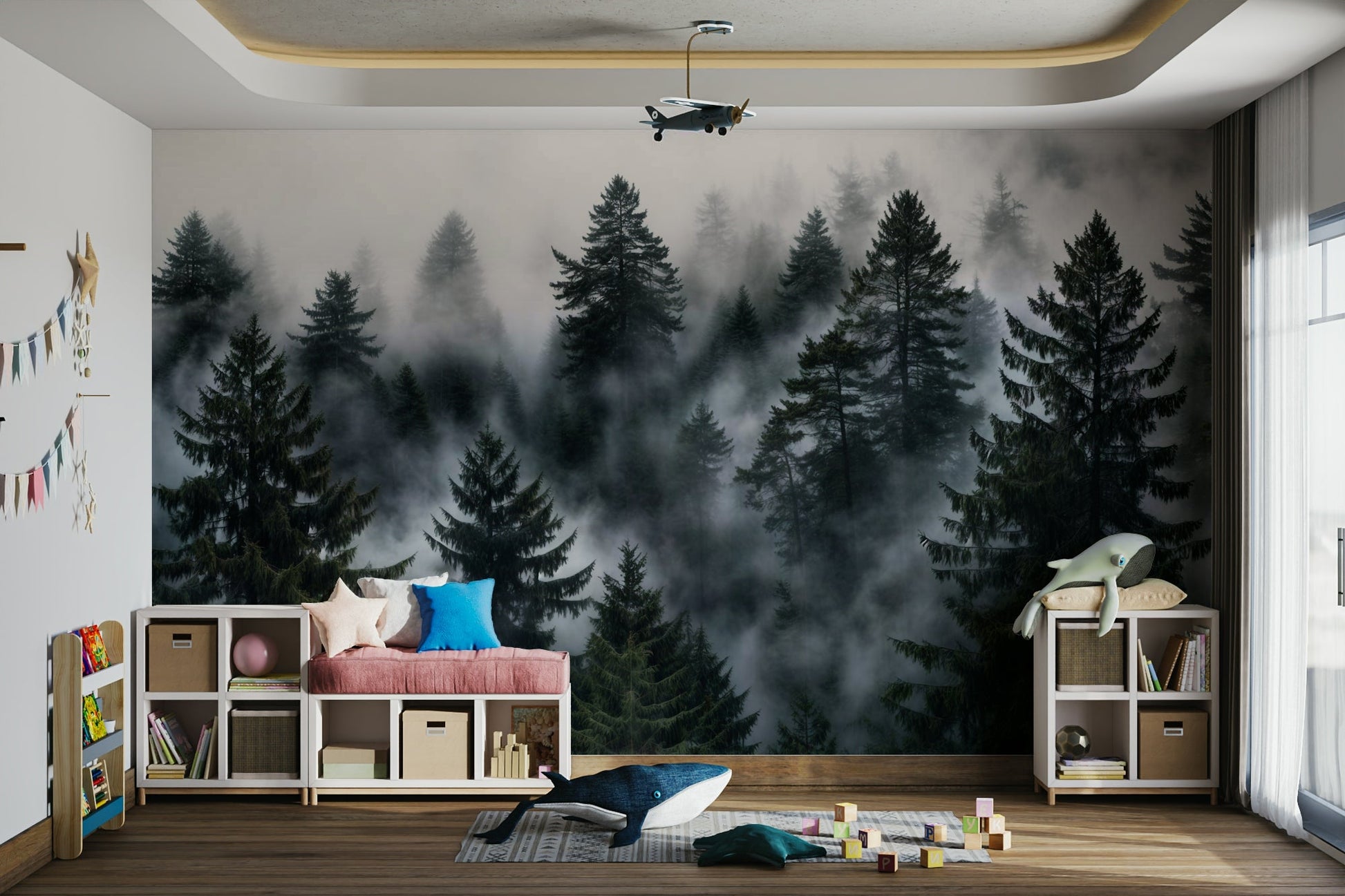 The style is artistic and natural.

