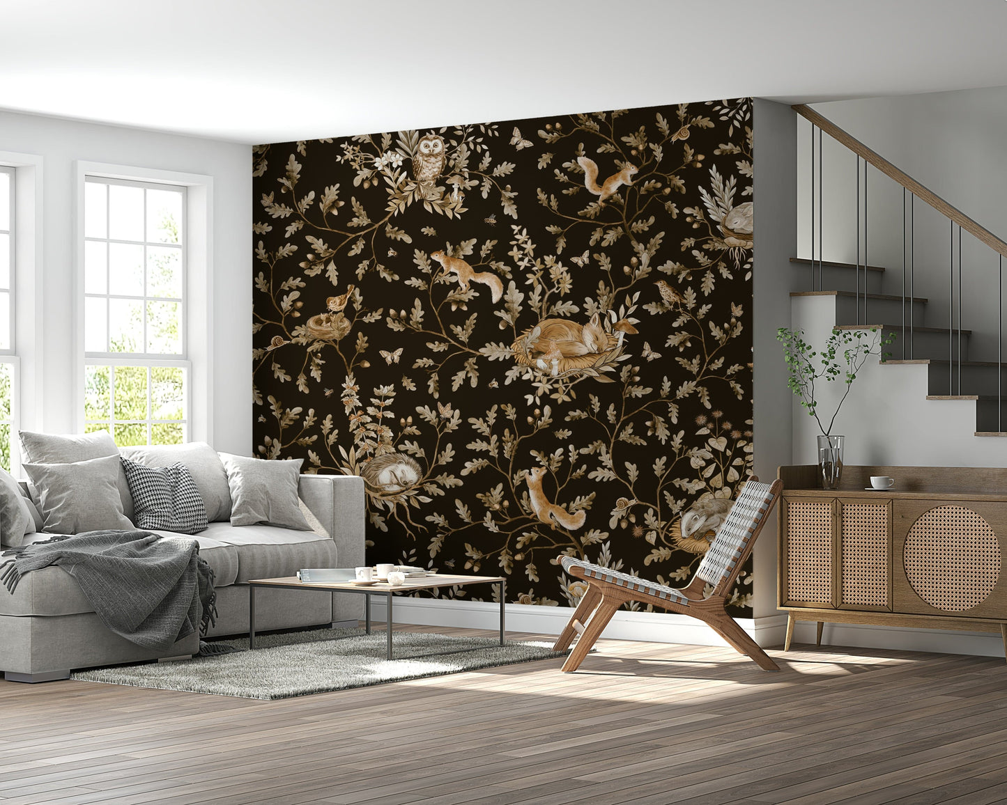 Enchanted Forest Naps Wall Mural