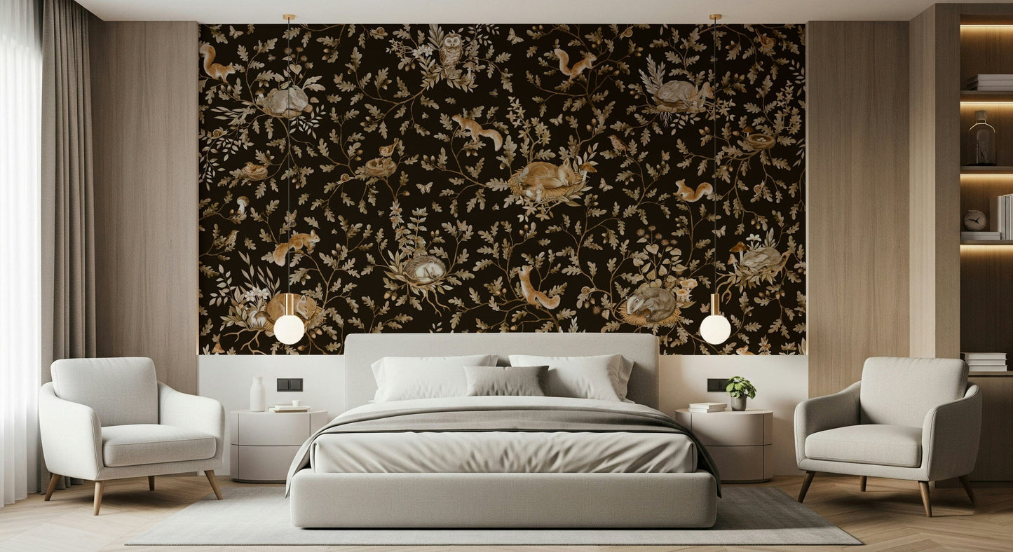 Enchanted Forest Naps Wall Mural