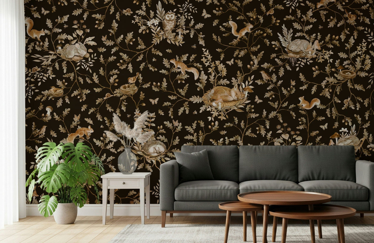 Enchanted Forest Naps Wall Mural