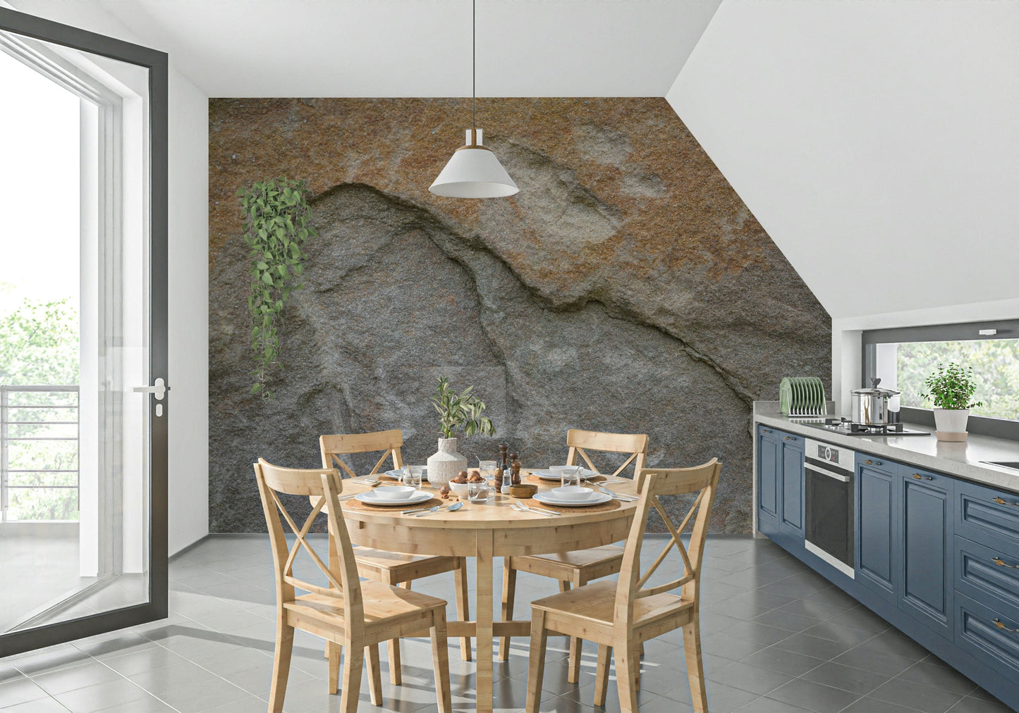 Eroded Rock Face Wall Mural -2566610