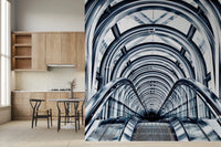 Escalator Arches Wall Mural