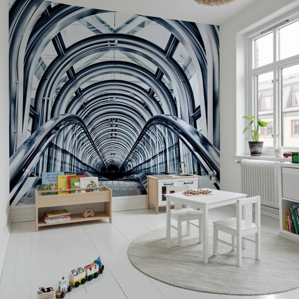 Escalator Arches Wall Mural