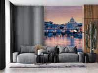 Eternal City Dusk Wall Mural