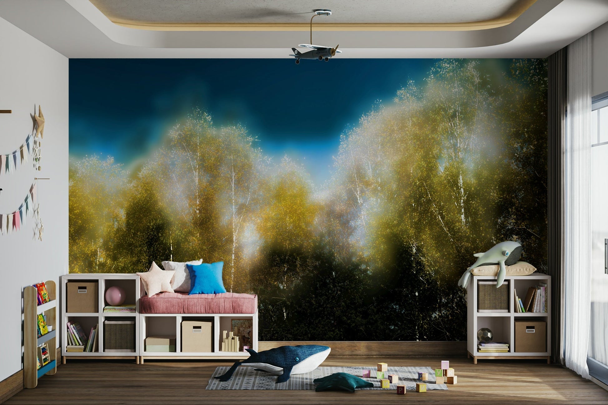 Soft focus and dreamlike quality.

