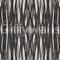 Elegant woven wallpaper in charcoal for home decor

