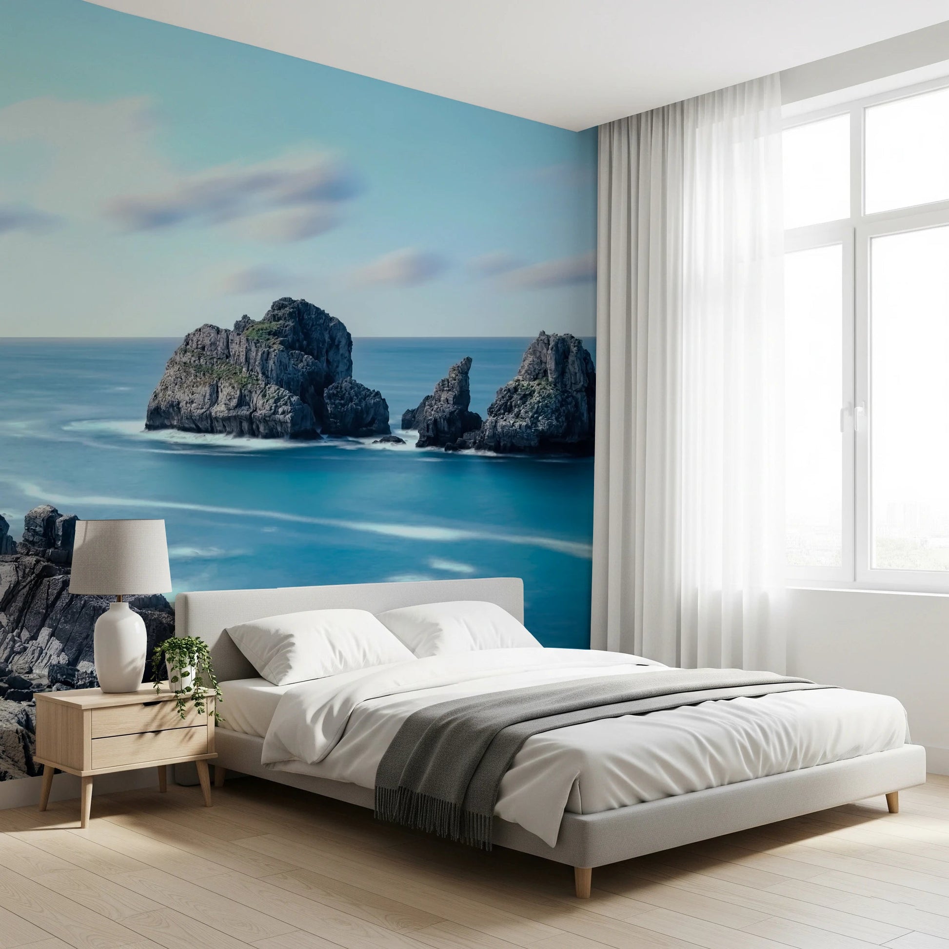 Ethereal Coastline Wall Mural