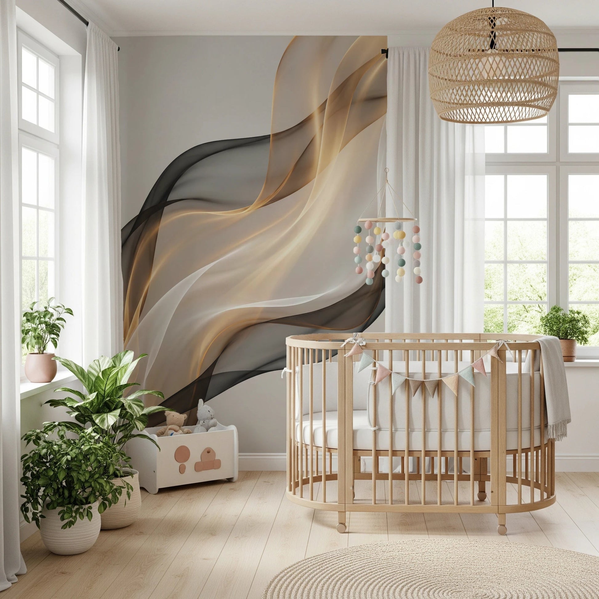 Ethereal Flow Wall Mural