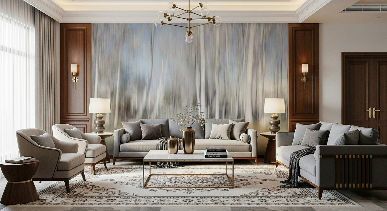 Ethereal Forest Light Wall Mural -2682331