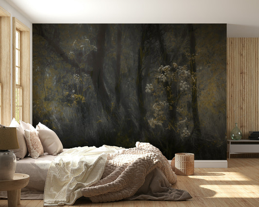 Fresque murale « Murmure de la forêt éthérée » - 1689164